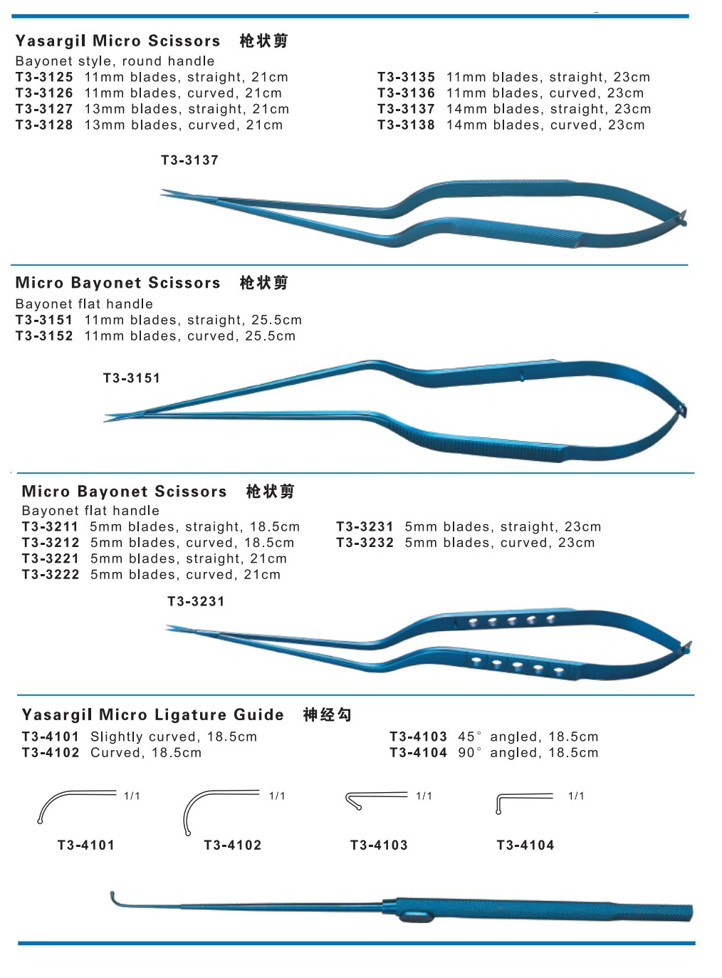 Surgical Instrument Micro Vascular Scissors Micro Vascular Needle Holder