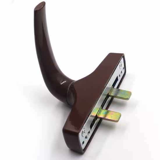 Poignée en alliage d'aluminium Poignée de fenêtre à battants en alliage de zinc